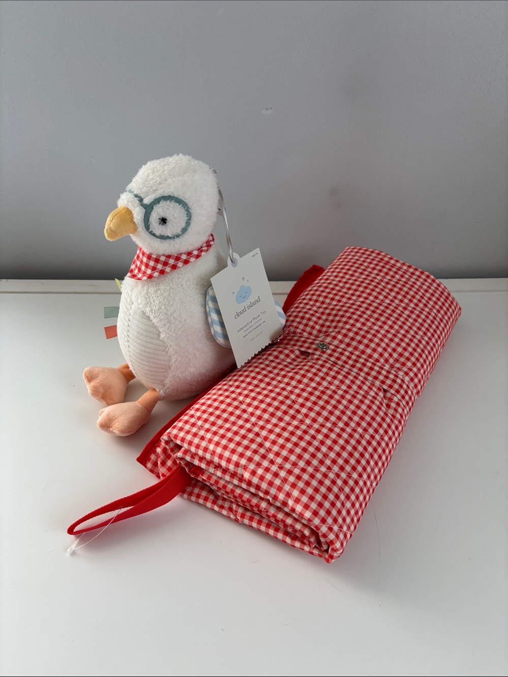🆕 CLOUD ISLAND | Seagull + Blanket Baby Bundle